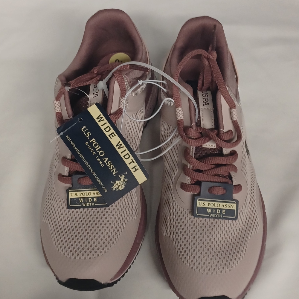 U.S. Polo Assn. Mauve Wide Width Sneakers